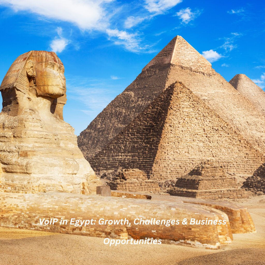 VoIP growth in Egypt over time