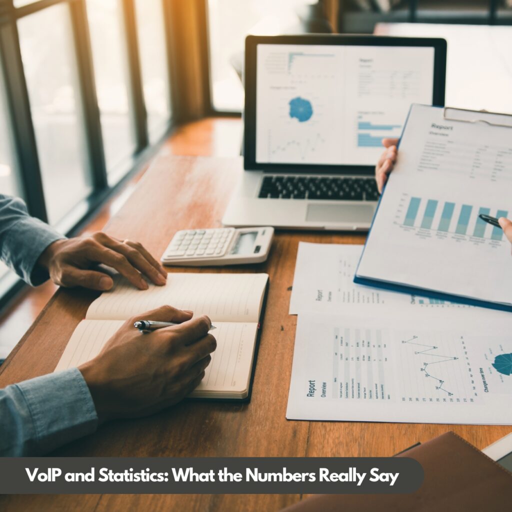 VoIP statistics showing business growth and usage in 2025
